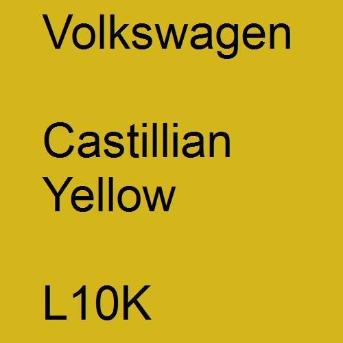 Volkswagen, Castillian Yellow, L10K.